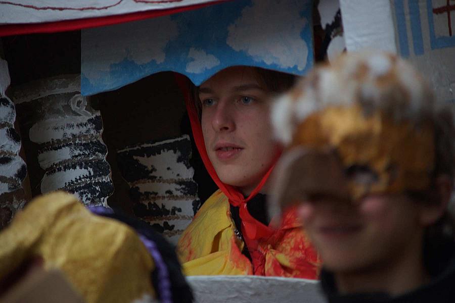 Carnival parade in Český Krumlov, 9th February 2016