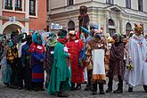 Carnival parade in Český Krumlov, 9th February 2016, photo by: Karel Smeykal