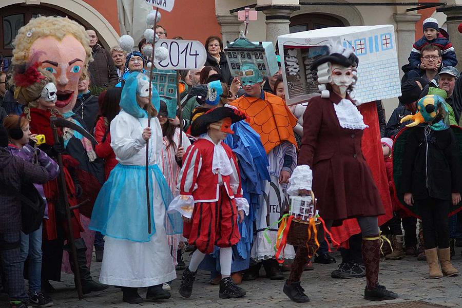 Karnevalsumzug, 9. Februar 2016, Fasching Český Krumlov