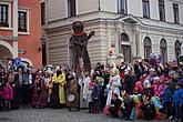 Carnival parade in Český Krumlov, 9th February 2016, photo by: Karel Smeykal