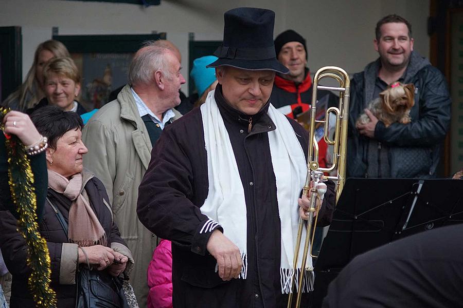 Carnival parade in Český Krumlov, 9th February 2016