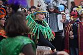 Carnival parade in Český Krumlov, 9th February 2016, photo by: Karel Smeykal