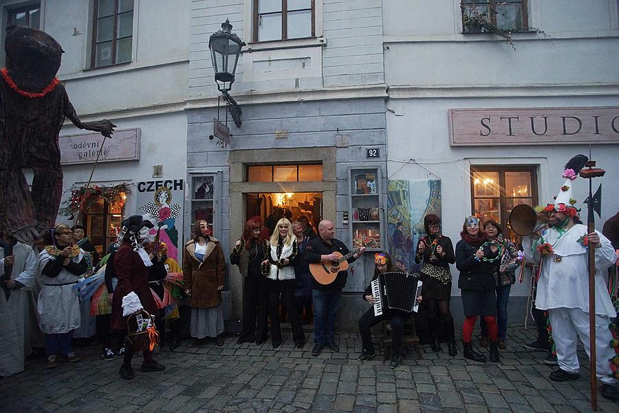 Carnival parade in Český Krumlov, 9th February 2016