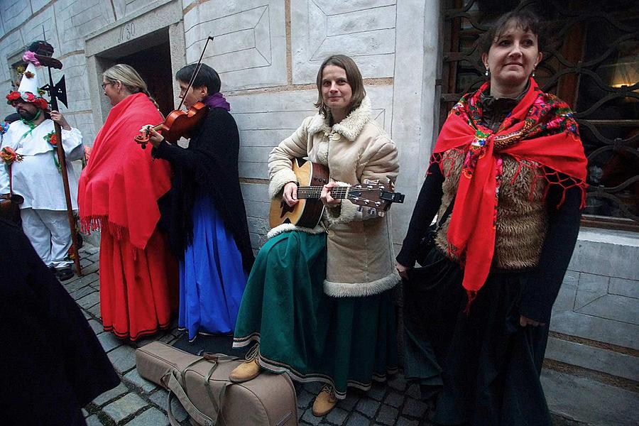 Carnival parade in Český Krumlov, 9th February 2016