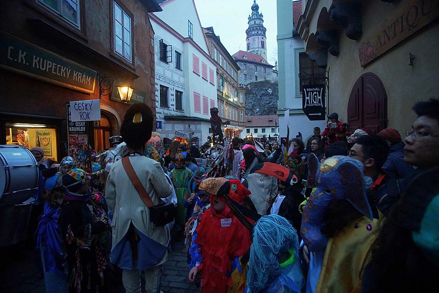 Karnevalsumzug, 9. Februar 2016, Fasching Český Krumlov