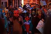 Carnival parade in Český Krumlov, 9th February 2016, photo by: Karel Smeykal