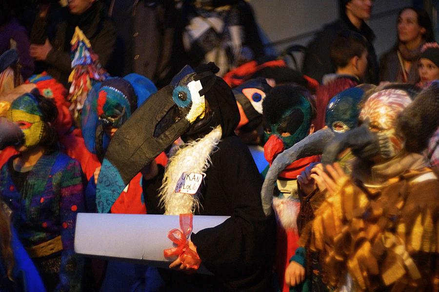 Carnival parade in Český Krumlov, 9th February 2016