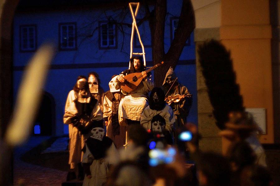 Carnival parade in Český Krumlov, 9th February 2016