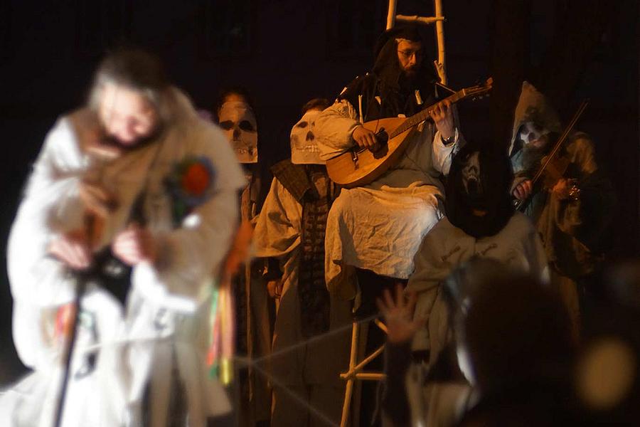 Carnival parade in Český Krumlov, 9th February 2016