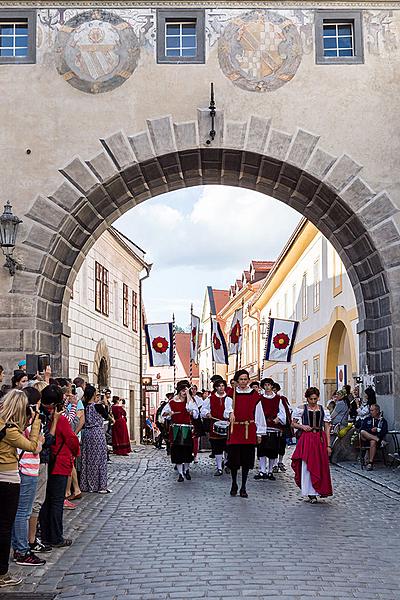 Slavnosti pětilisté růže ®, Český Krumlov, pátek 17. 6. 2016