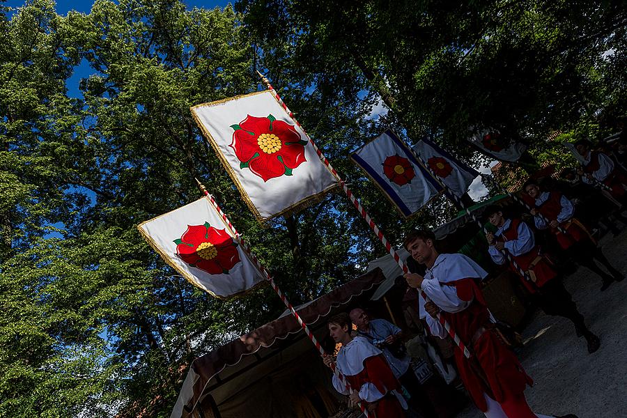 Fest der fünfblättrigen Rose ®, Český Krumlov, Freitag 17. 6. 2016