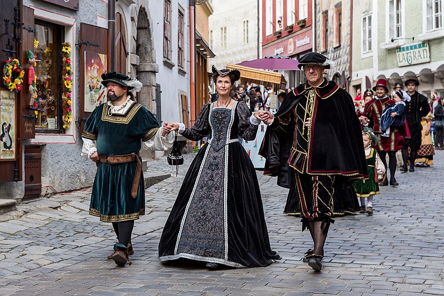 Slavnosti pětilisté růže ®, Český Krumlov, pátek 17. 6. 2016