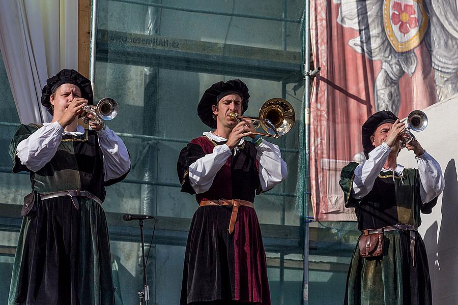 Fest der fünfblättrigen Rose ®, Český Krumlov, Freitag 17. 6. 2016