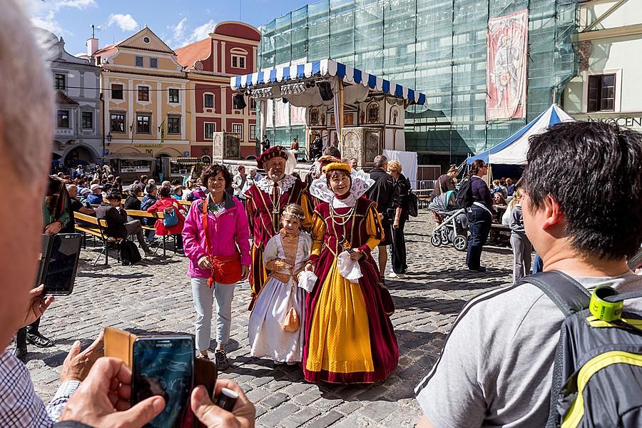 Slavnosti pětilisté růže ®, Český Krumlov, pátek 17. 6. 2016