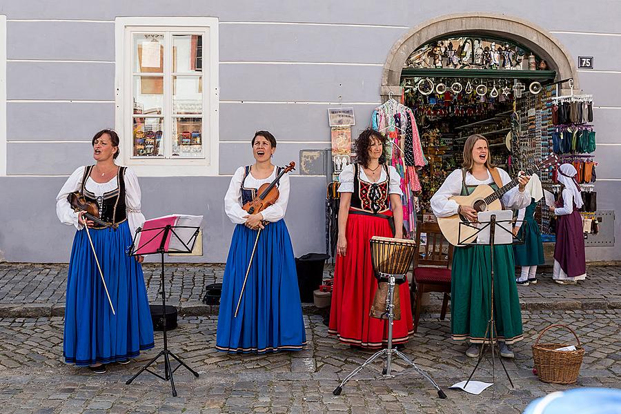 Slavnosti pětilisté růže ®, Český Krumlov, pátek 17. 6. 2016