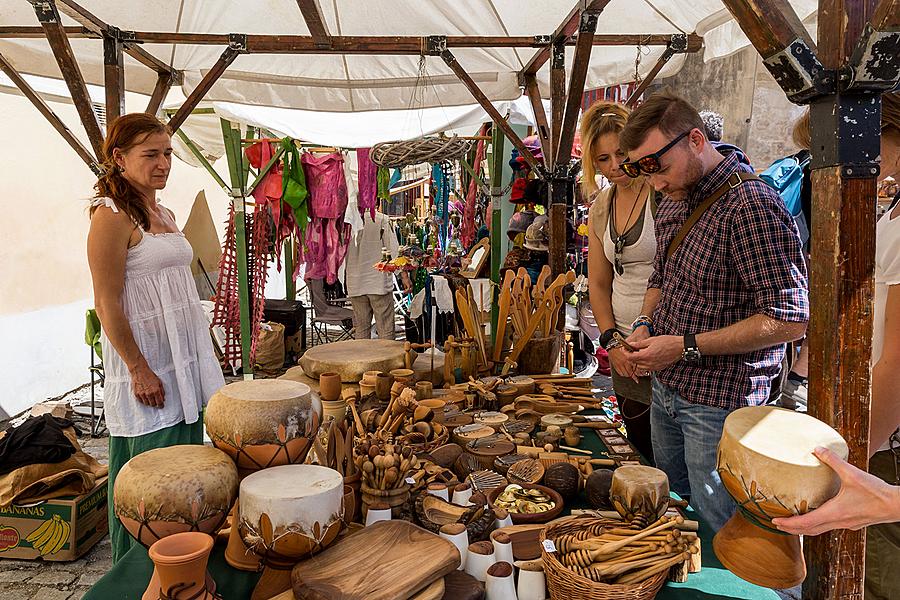 Fest der fünfblättrigen Rose ®, Český Krumlov, Freitag 17. 6. 2016