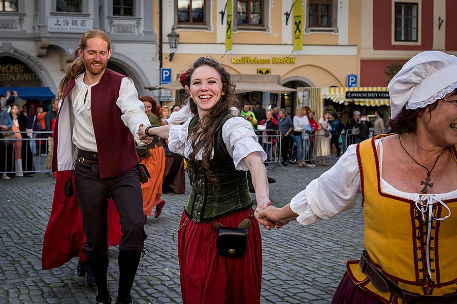 Slavnosti pětilisté růže ®, Český Krumlov, pátek 17. 6. 2016