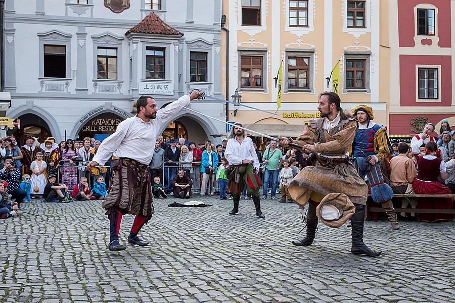 Five-Petalled Rose Celebrations ®, Český Krumlov, Friday 17. 6. 2016