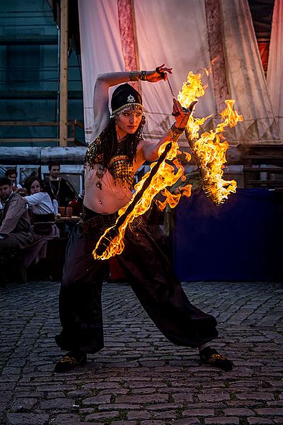 Fest der fünfblättrigen Rose ®, Český Krumlov, Freitag 17. 6. 2016