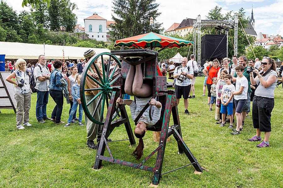 Fest der fünfblättrigen Rose ®, Český Krumlov, Samstag 18. 6. 2016