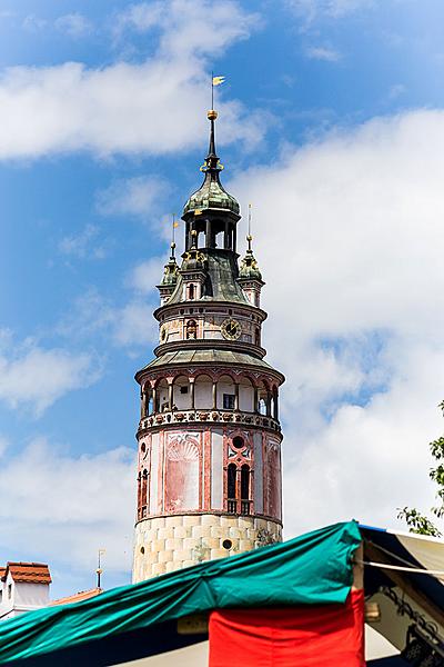 Fest der fünfblättrigen Rose ®, Český Krumlov, Samstag 18. 6. 2016