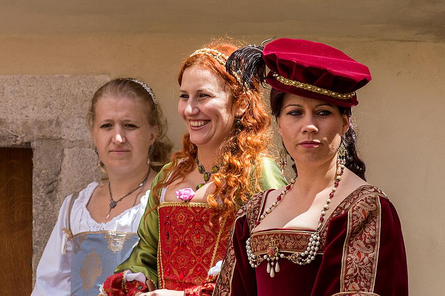 Fest der fünfblättrigen Rose ®, Český Krumlov, Samstag 18. 6. 2016