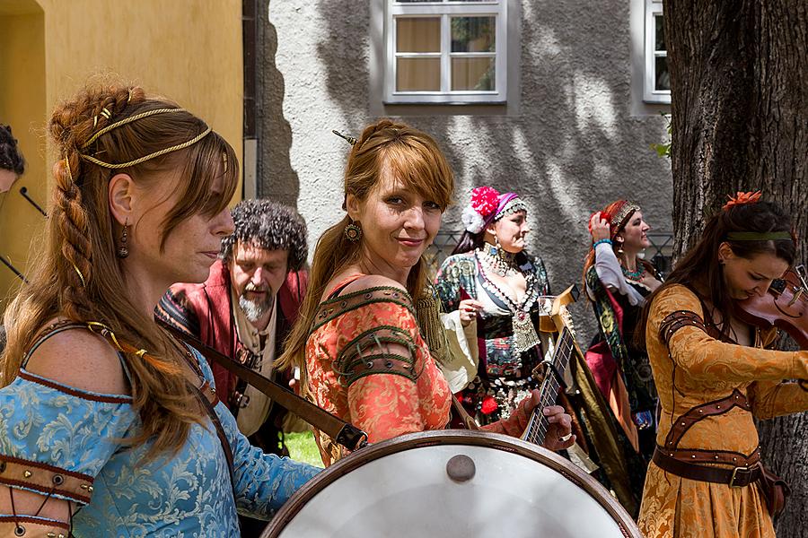 Fest der fünfblättrigen Rose ®, Český Krumlov, Samstag 18. 6. 2016