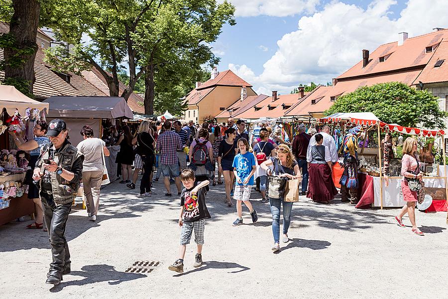 Fest der fünfblättrigen Rose ®, Český Krumlov, Samstag 18. 6. 2016