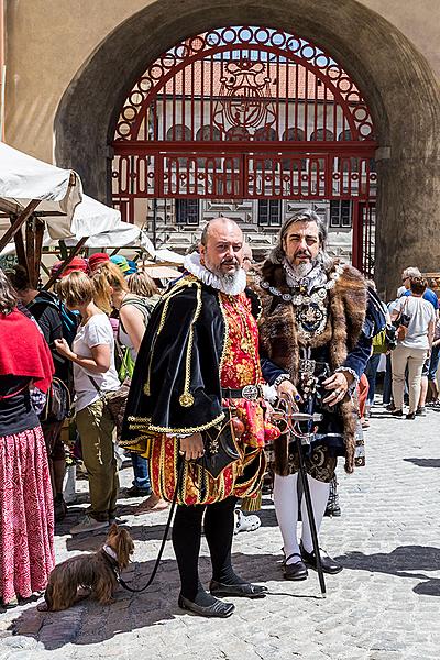 Slavnosti pětilisté růže ®, Český Krumlov, sobota 18. 6. 2016