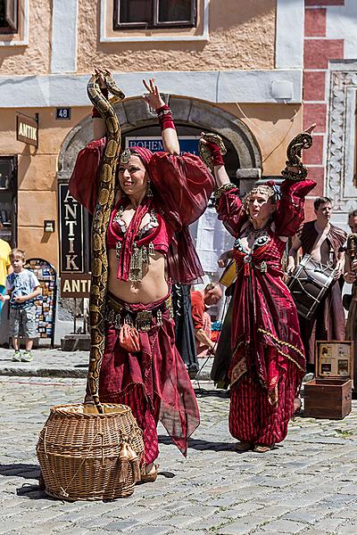 Slavnosti pětilisté růže ®, Český Krumlov, sobota 18. 6. 2016