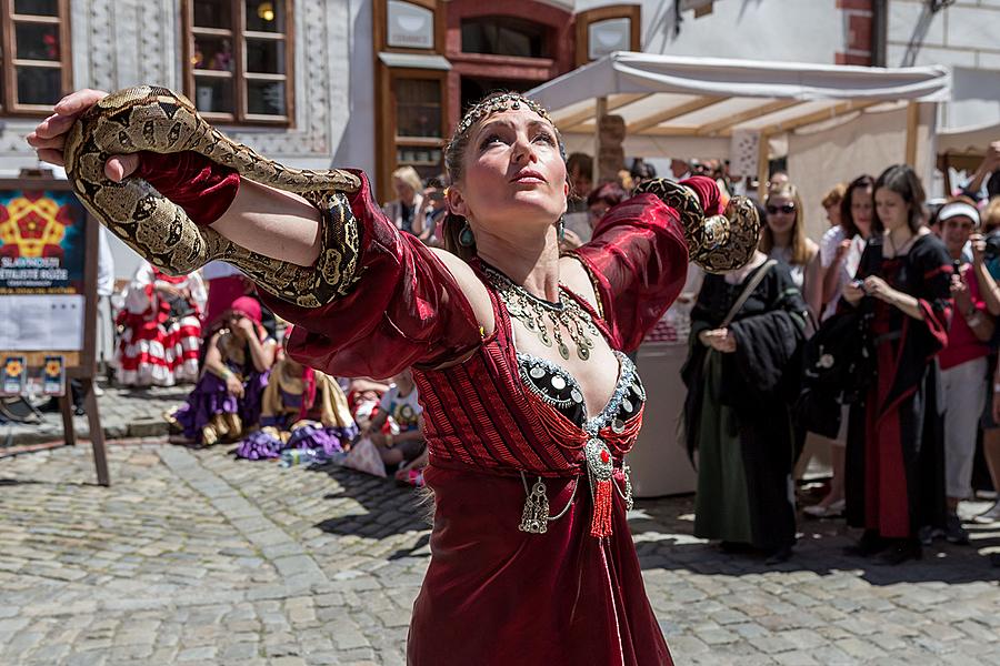 Five-Petalled Rose Celebrations ®, Český Krumlov, Saturday 18th June 2016