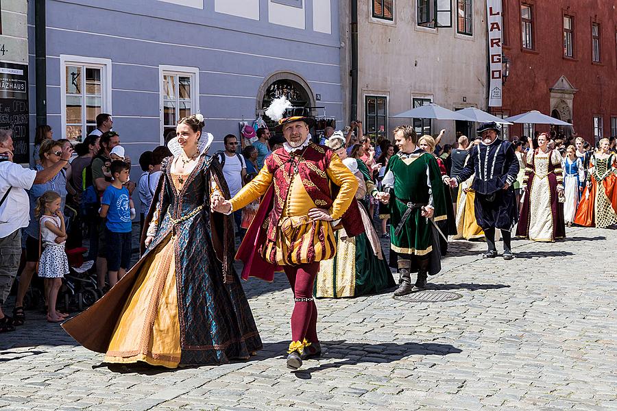 Five-Petalled Rose Celebrations ®, Český Krumlov, Saturday 18th June 2016