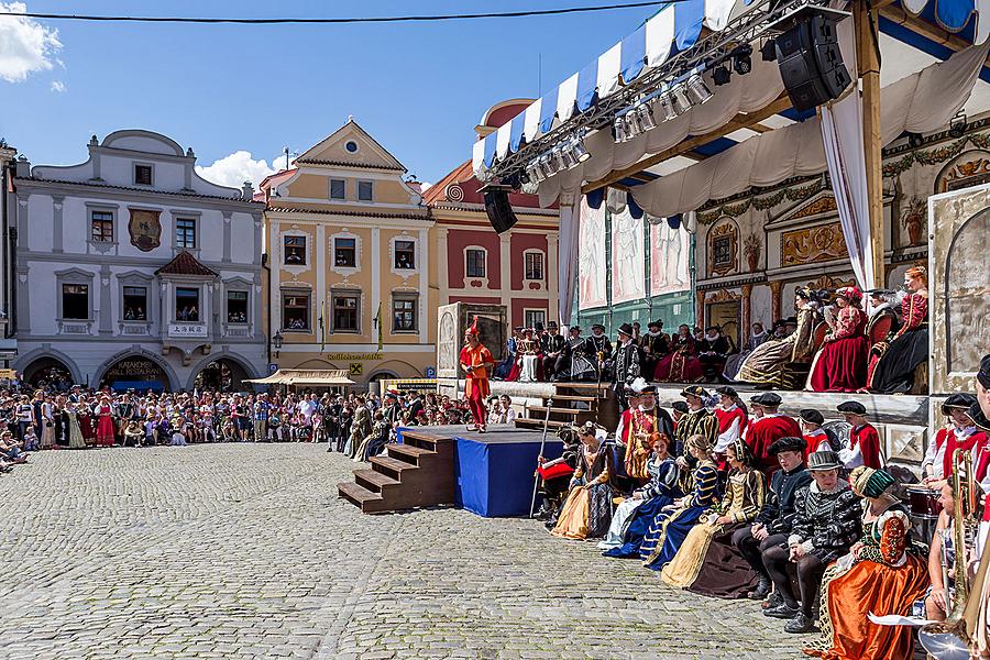 Slavnosti pětilisté růže ®, Český Krumlov, sobota 18. 6. 2016