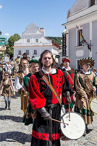 Fest der fünfblättrigen Rose ®, Český Krumlov, Samstag 18. 6. 2016