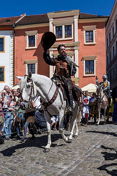 Fest der fünfblättrigen Rose ®, Český Krumlov, Samstag 18. 6. 2016