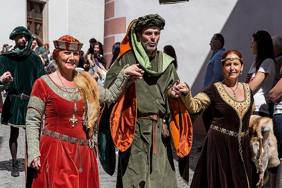 Five-Petalled Rose Celebrations ®, Český Krumlov, Saturday 18th June 2016