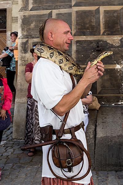 Fest der fünfblättrigen Rose ®, Český Krumlov, Samstag 18. 6. 2016