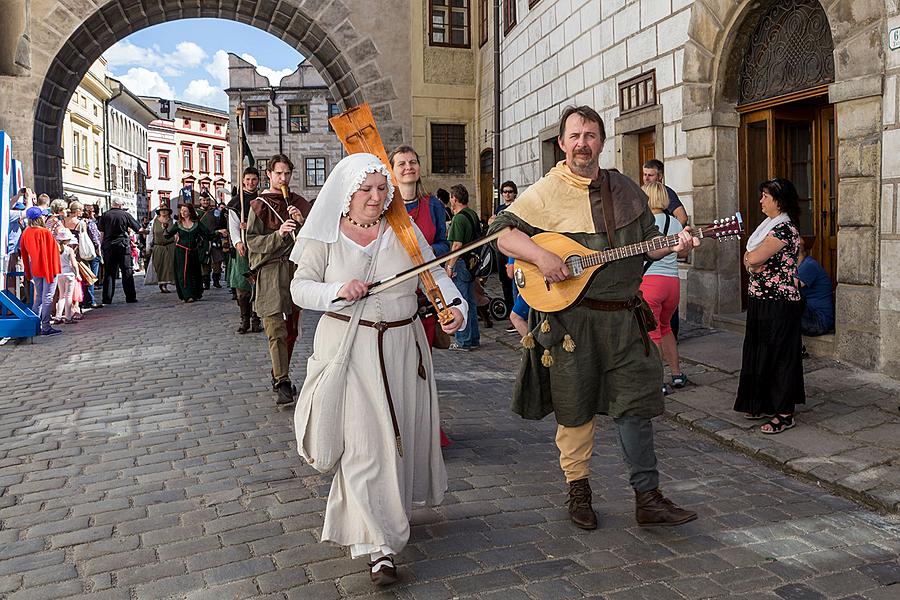 Slavnosti pětilisté růže ®, Český Krumlov, sobota 18. 6. 2016