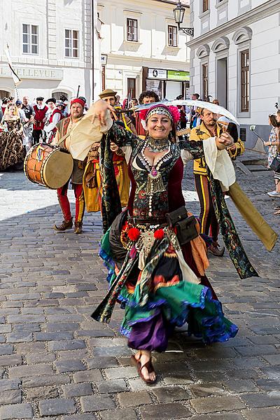 Slavnosti pětilisté růže ®, Český Krumlov, sobota 18. 6. 2016