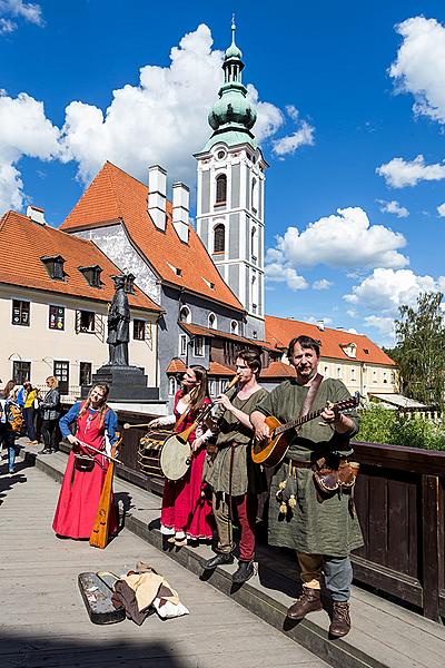 Slavnosti pětilisté růže ®, Český Krumlov, sobota 18. 6. 2016