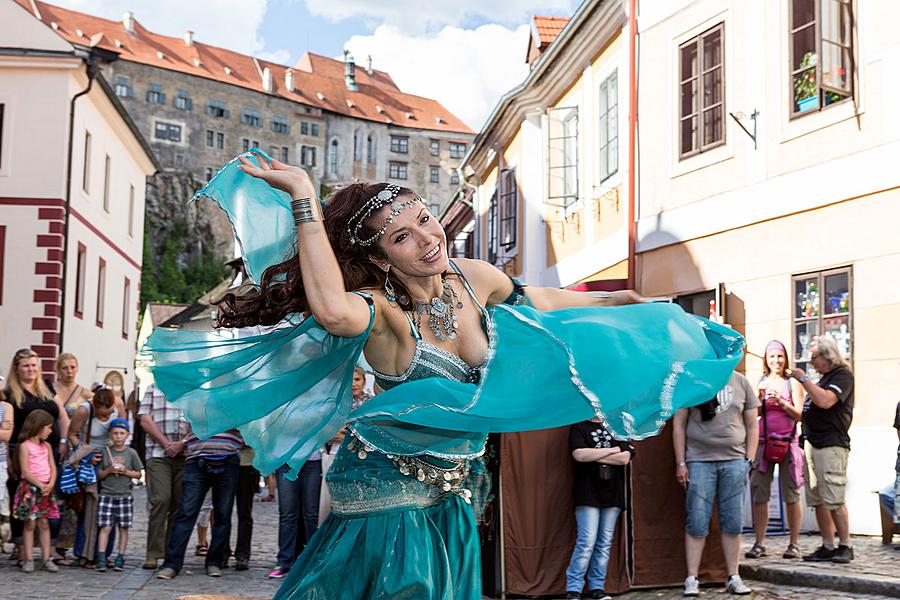 Fest der fünfblättrigen Rose ®, Český Krumlov, Samstag 18. 6. 2016