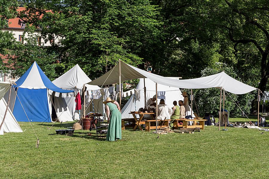 Fest der fünfblättrigen Rose ®, Český Krumlov, Samstag 18. 6. 2016