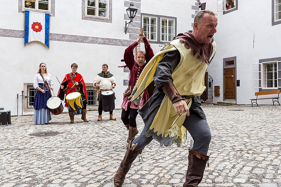 Slavnosti pětilisté růže ®, Český Krumlov, neděle 19. 6. 2016