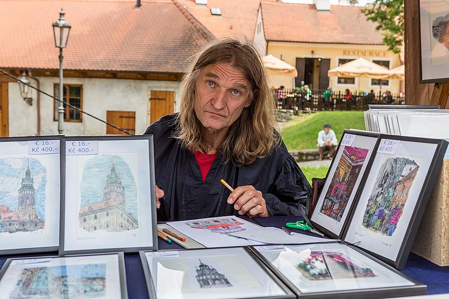 Fest der fünfblättrigen Rose ®, Český Krumlov, Sonntag 19. 6. 2016