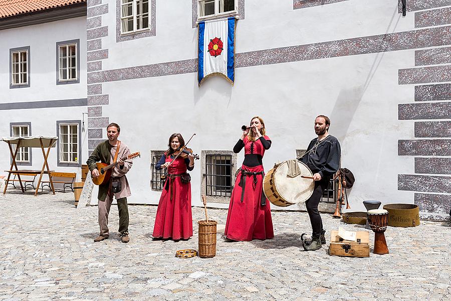 Slavnosti pětilisté růže ®, Český Krumlov, neděle 19. 6. 2016