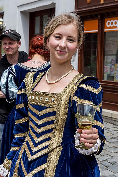 Slavnosti pětilisté růže ®, Český Krumlov, neděle 19. 6. 2016