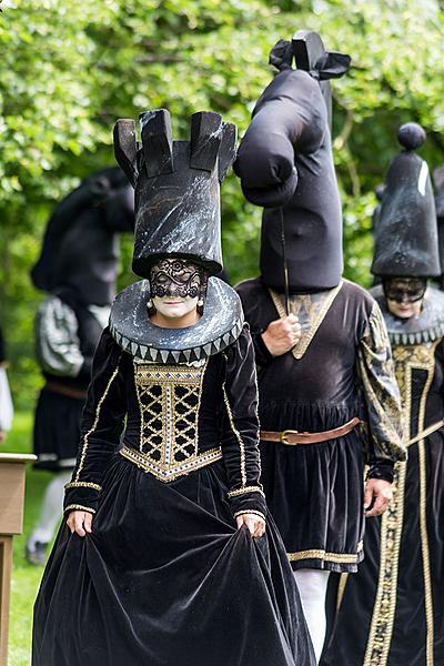 Slavnosti pětilisté růže ®, Český Krumlov, neděle 19. 6. 2016