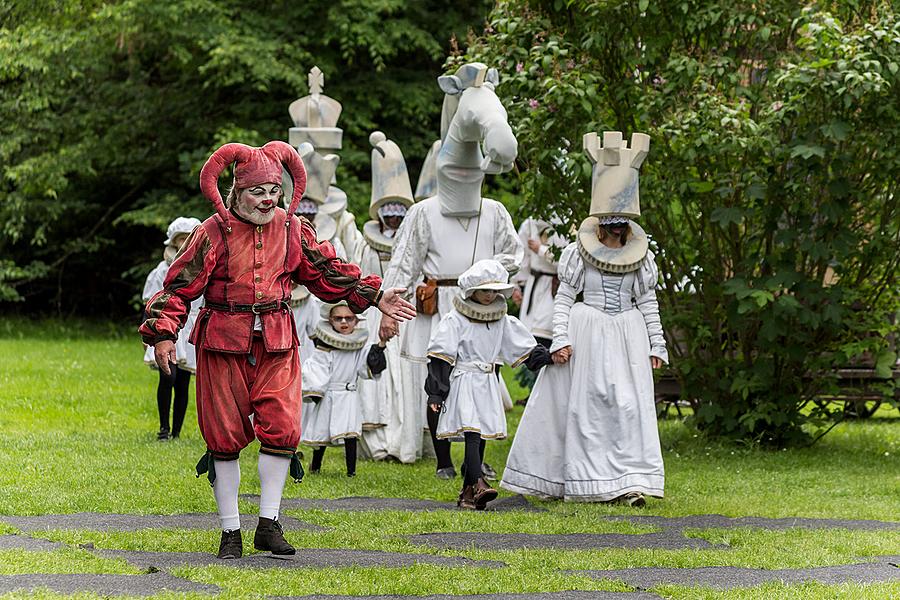 Fest der fünfblättrigen Rose ®, Český Krumlov, Sonntag 19. 6. 2016