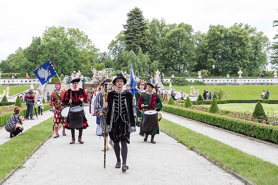 Five-Petalled Rose Celebrations ®, Český Krumlov, Sunday 19th June 2016