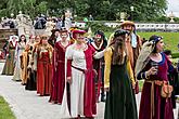 Slavnosti pětilisté růže ®, Český Krumlov, neděle 19. 6. 2016, foto: Lubor Mrázek